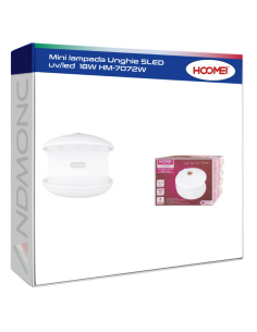 Mini Lampada unghie UV/LED 5LED 18W HM-7072W