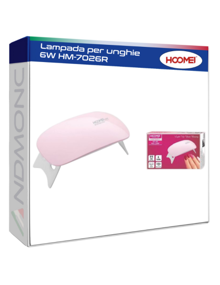 Lampada per unghie 6W HM-7026R