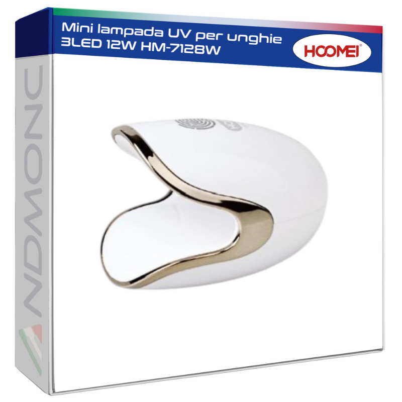 Mini lampada UV per unghie  3LED 12W HM-7128W