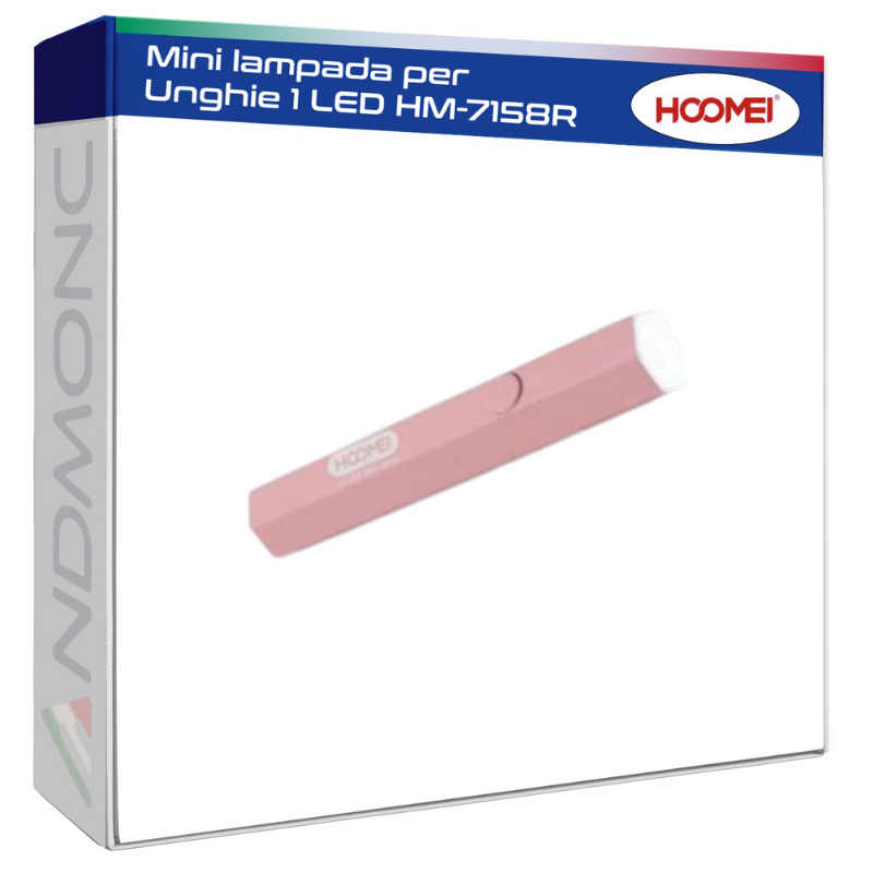 Mini lampada per Unghie 1 LED HM-7158R