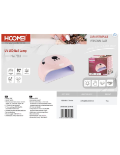 Lampada UV LED per unghie 68W HM-7383 2