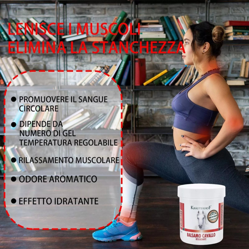 Kräuterhof Balsamo di Cavallo, riscaldante,...