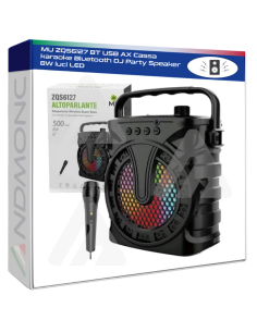 MU ZQS6127 BT USB AX Cassa karaoke Bluetooth DJ Party...