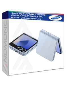 Samsung SM-F741B Z Flip 6 12+256GB 3.4"/6.7" 5G Blue ITA...