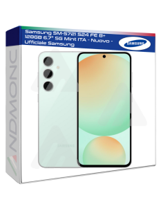 Samsung SM-S721 S24 FE 8+128GB 6.7" 5G Mint ITA - Nuovo -...