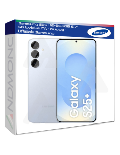 Samsung S25+ 12+256GB 6.7" 5G Icyblue ITA - Nuovo -...