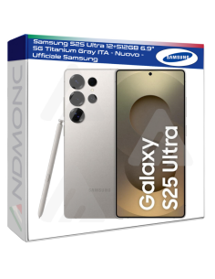 Samsung S25 Ultra 12+512GB 6.9" 5G Titanium Gray ITA -...