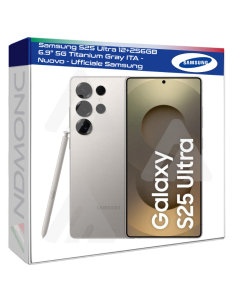 Samsung S25 Ultra 12+256GB 6.9" 5G Titanium Gray ITA -...