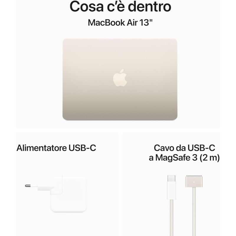 Apple MacBook Air 2024 13" M3 8C/10G 16/512GB...