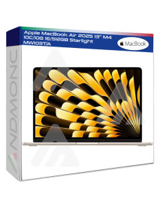 Apple MacBook Air 2025 13" M4 10C/10G 16/512GB Starlight...