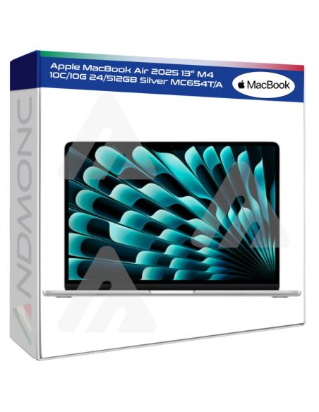 Apple MacBook Air 2025 13" M4 10C/10G 24/512GB Silver MC654T/A