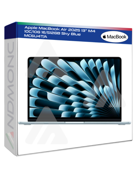 Apple MacBook Air 2025 13" M4 10C/10G 16/512GB Sky Blue MC6U4T/A