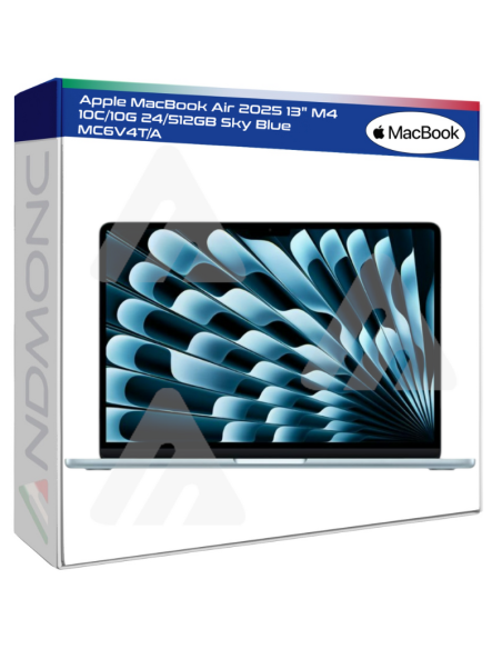 Apple MacBook Air 2025 13" M4 10C/10G 24/512GB Sky Blue MC6V4T/A