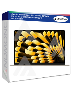 Apple MacBook Air 2025 15" M4 10C/10G 24/512GB Starlight...