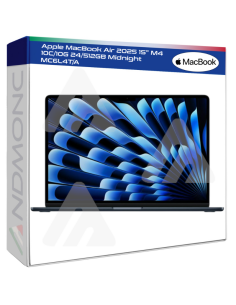 Apple MacBook Air 2025 15" M4 10C/10G 24/512GB Midnight...