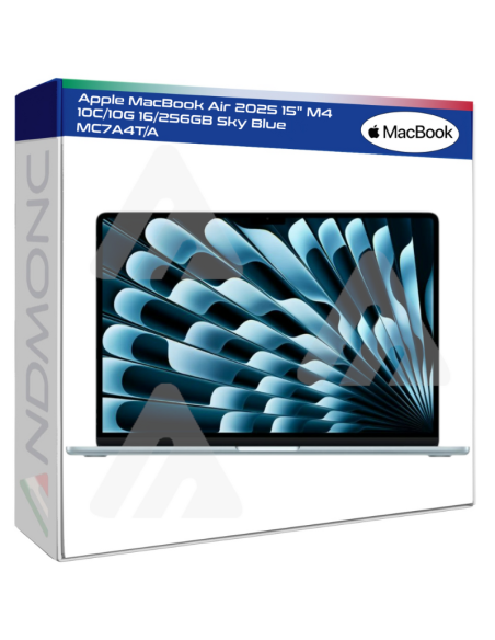 Apple MacBook Air 2025 15" M4 10C/10G 16/256GB Sky Blue MC7A4T/A