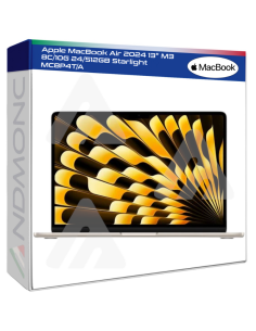 Apple MacBook Air 2024 13" M3 8C/10G 24/512GB Starlight...