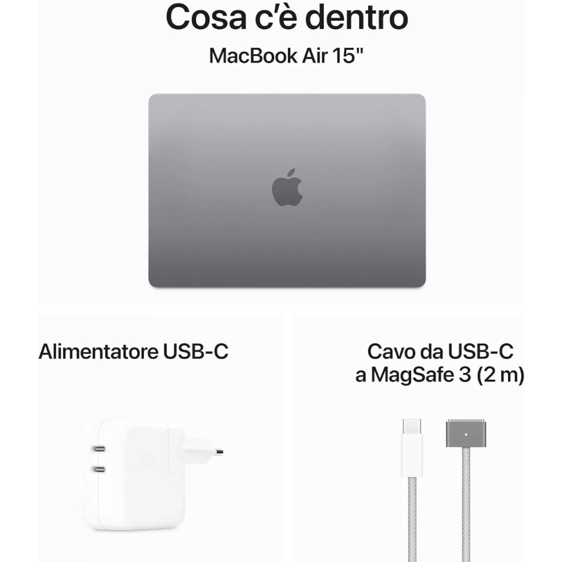 Apple MacBook Air 2024 15" M3 8C/10G 16/256GB...