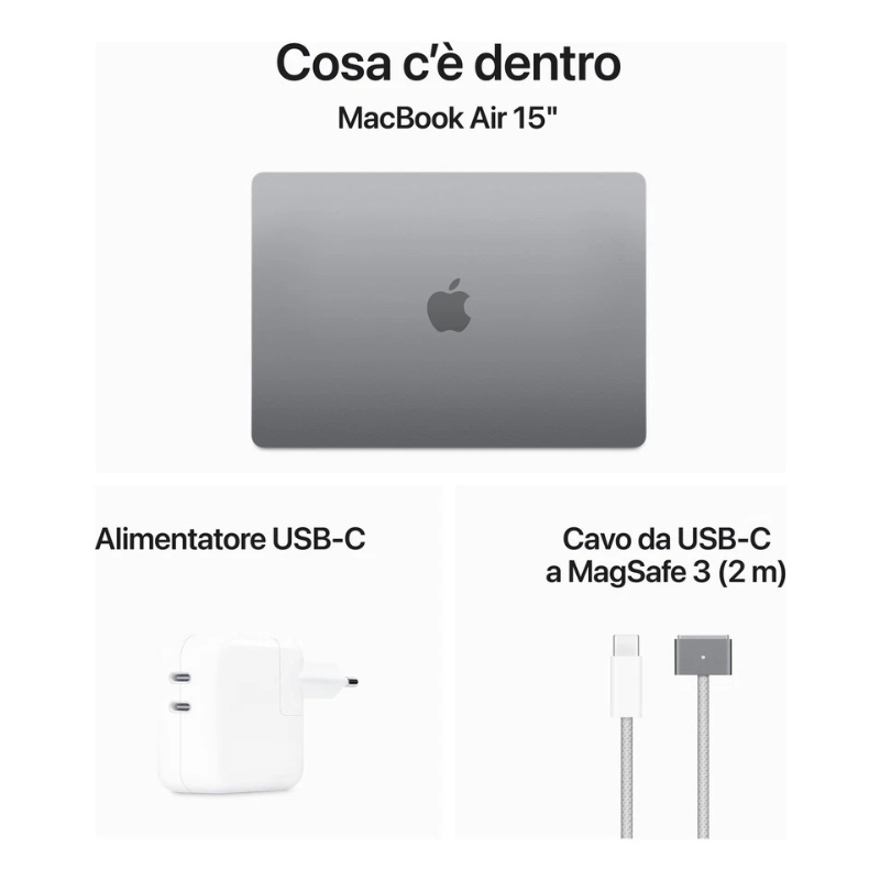 Apple MacBook Air 2024 15" M3 8C/10G 24/512GB...