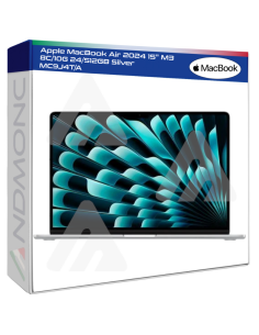 Apple MacBook Air 2024 15" M3 8C/10G 24/512GB Silver...