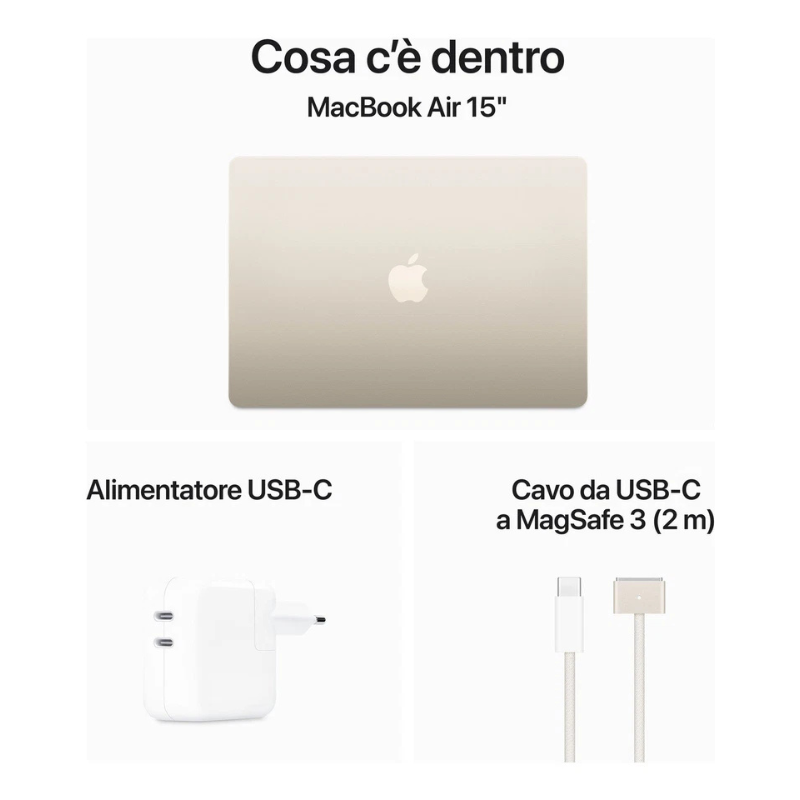 Apple MacBook Air 2024 15" M3 8C/10G 24/512GB...