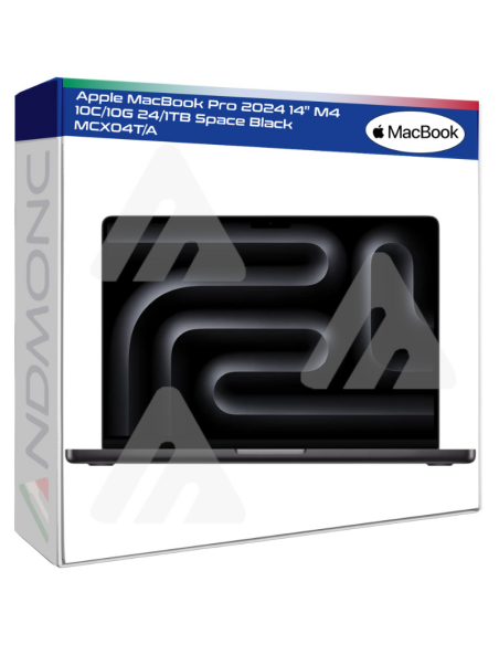Apple MacBook Pro 2024 14" M4 10C/10G 24/1TB Space Black MCX04T/A
