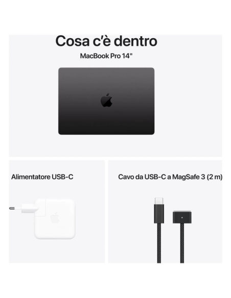 Apple MacBook Pro 2024 14" M4 10C/10G 24/1TB Space Black MCX04T/A