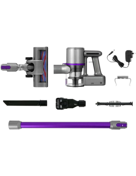 Aspirapolvere Senza Fili, Elettrica Leggera, 2in1 per la Pulizia di Fessure e Multi-Superfici con Display LED 250W