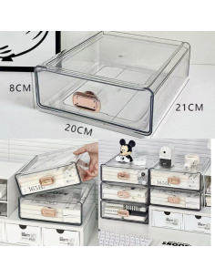 Cassettiera in Plastica multiuso 20x8x21cm 2