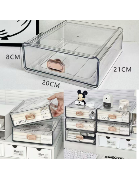 Cassettiera in Plastica multiuso 20x8x21cm