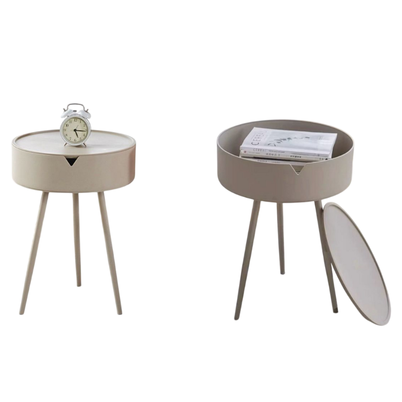 Comodino in Plastica Tortora, con piedi in...