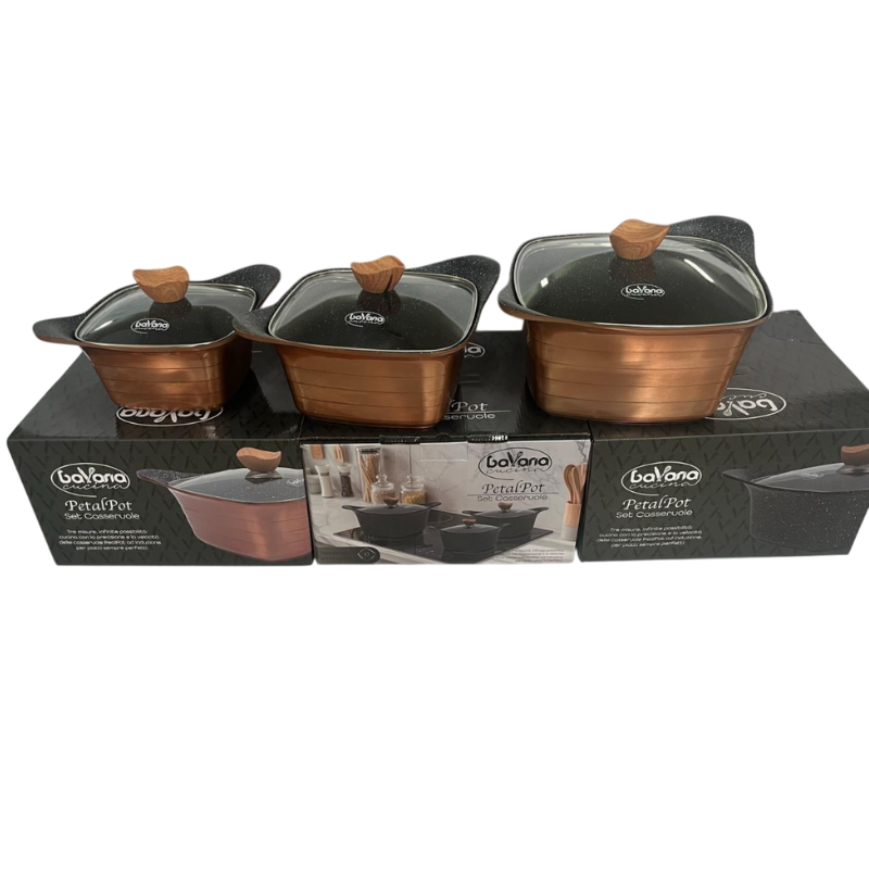6pz. Casseruole ad Induzione Bavaria