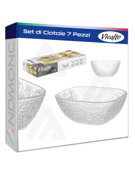 Set di Ciotole 7 Pezzi - Vivalto