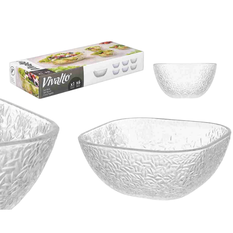 Set di Ciotole 7 Pezzi - Vivalto