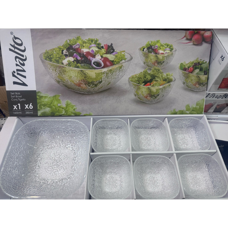 Set di Ciotole 7 Pezzi - Vivalto