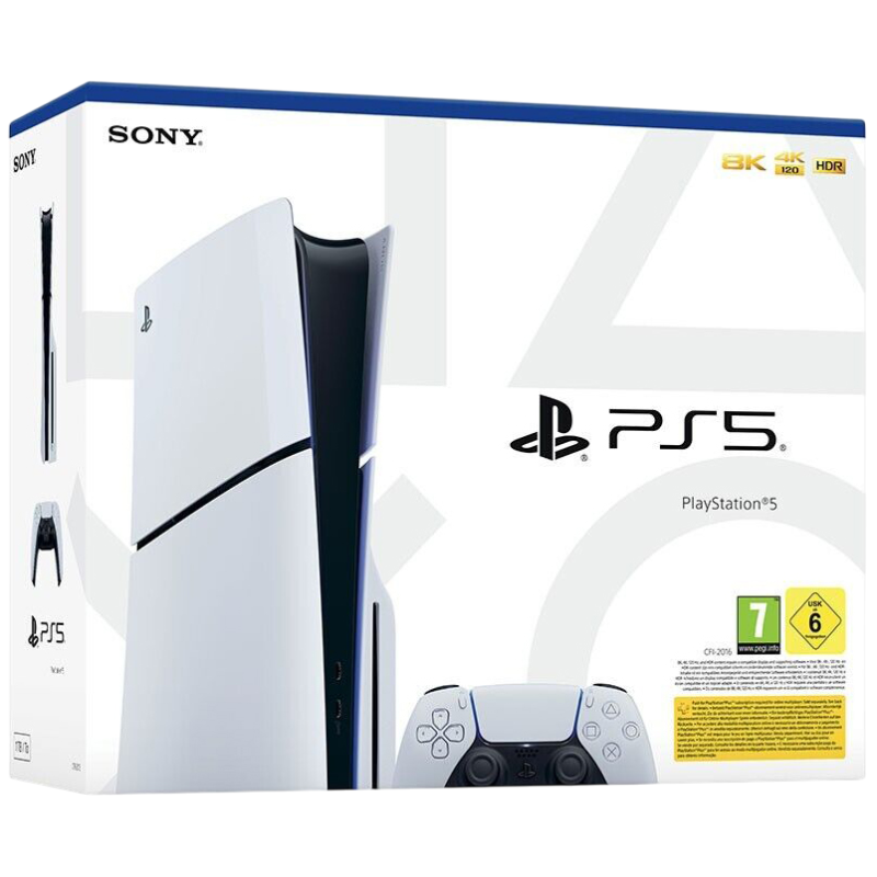 PS5 Console 1TB Standard Slim White