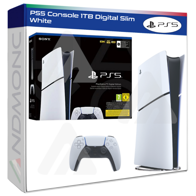 PS5 Console 1TB Digital Slim White