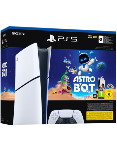 PS5 Console 1TB Digital Slim White Astro Bot Bundle EU 2