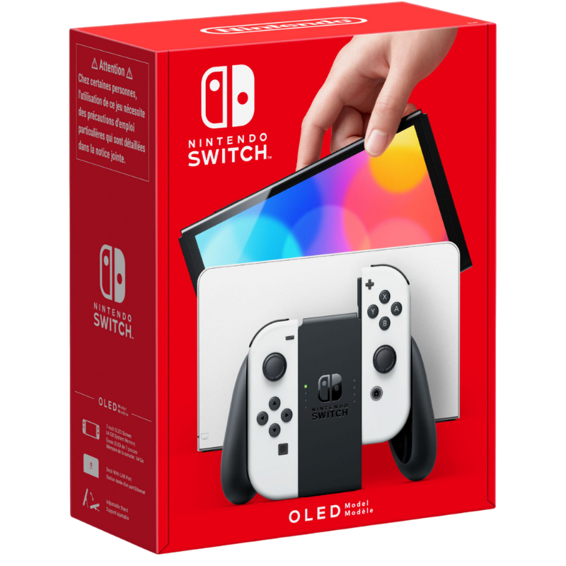 Switch Console OLED White