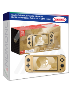 Switch lite Console Hyrule Edition Special Edition + 12M NSO