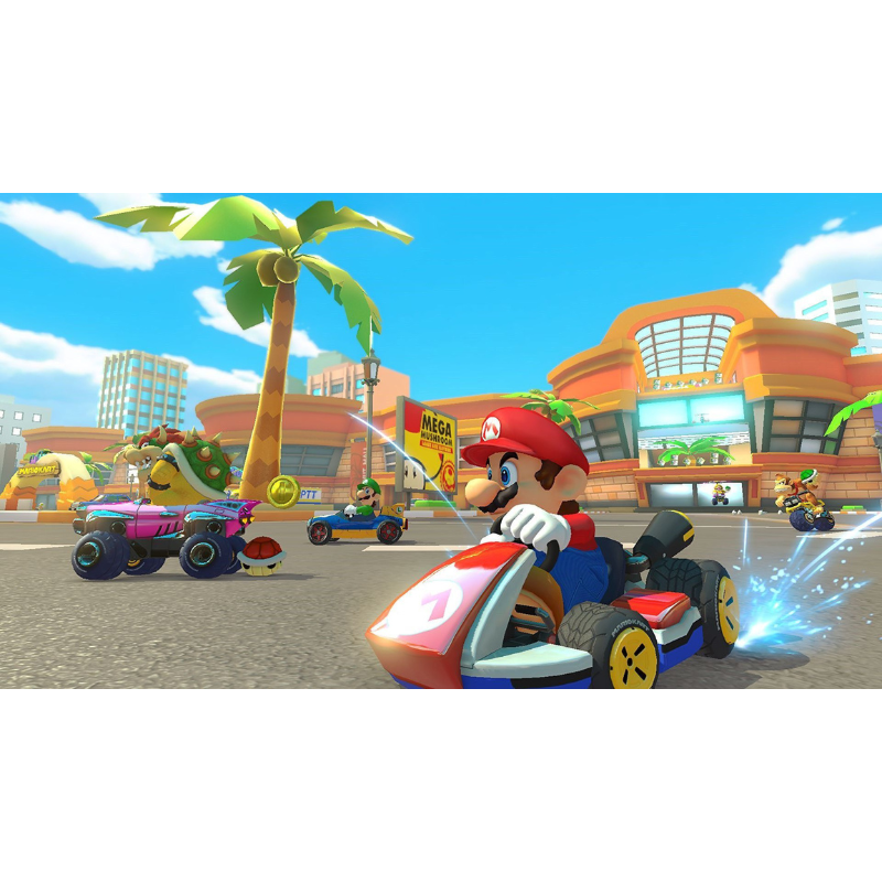 Switch Console OLED White + Mario Kart 8 Deluxe...