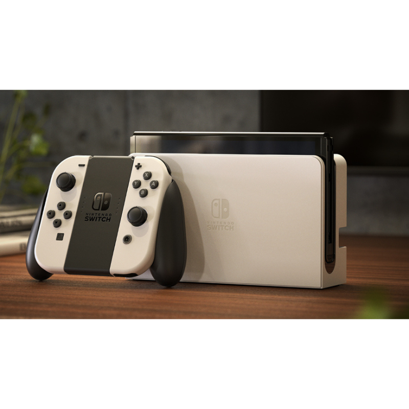 Switch Console OLED White + Mario Kart 8 Deluxe...
