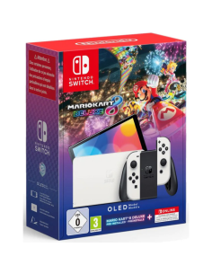 Switch Console OLED White + Mario Kart 8 Deluxe... 2