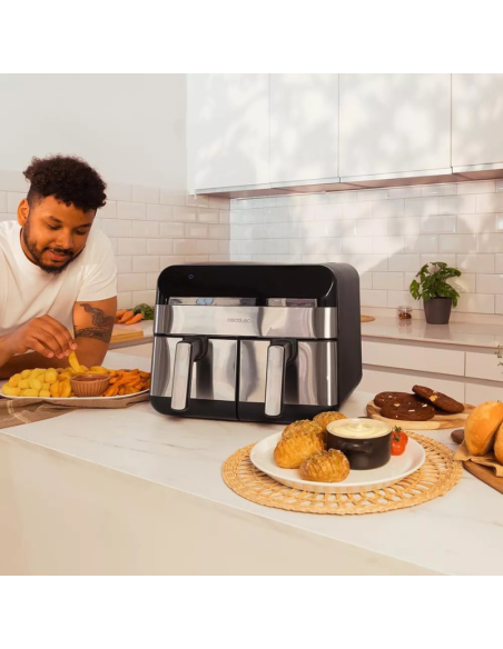 Cecotec Friggitrice ad Aria Cecofry Advance 9000 Inox 9l 2800w