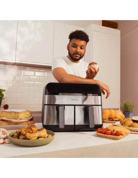 Cecotec Friggitrice ad Aria Cecofry Advance 9000 Inox 9l 2800w