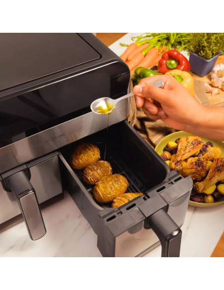 Cecotec Friggitrice ad Aria Cecofry Advance 9000 Inox 9l 2800w
