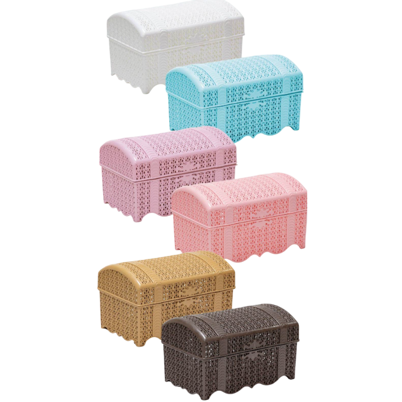 Contenitore in Plastica vari colori, 24x14x15cm