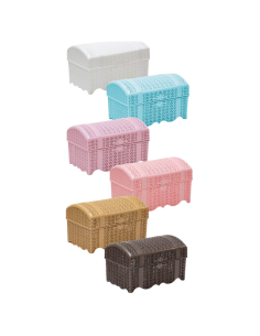 Contenitore in Plastica vari Colori, 18x12x11cm 2