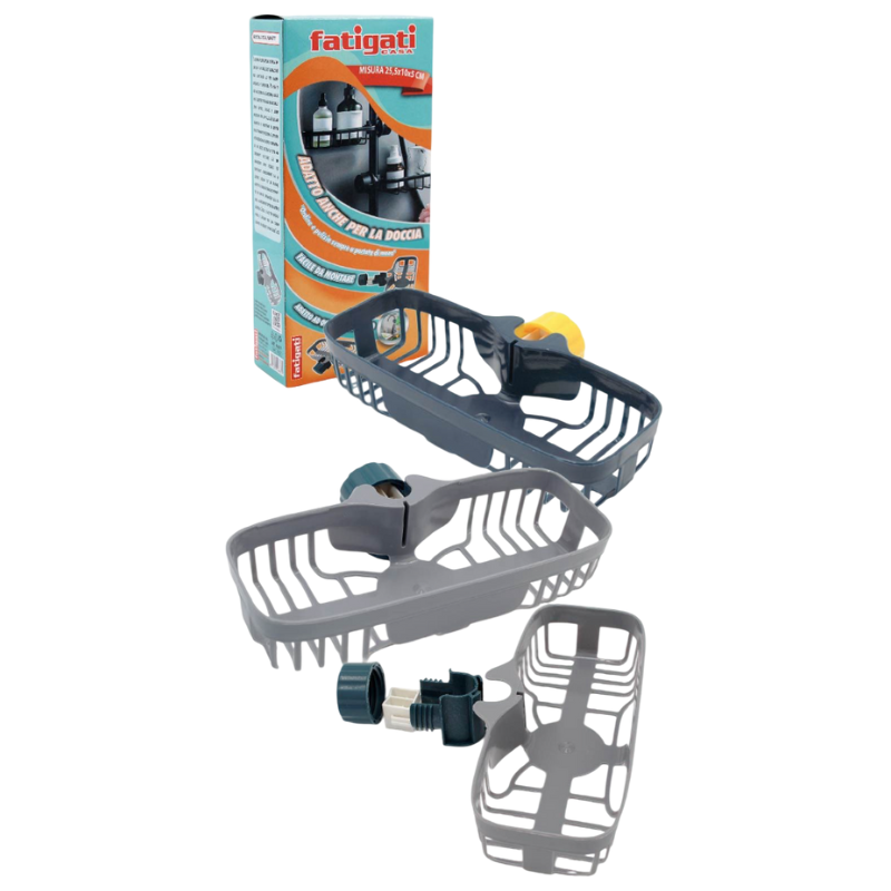 Porta sapone e spuegne da lavello 25,5x10x5cm