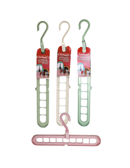 4pz. Appendino salvaspazio Multiuso